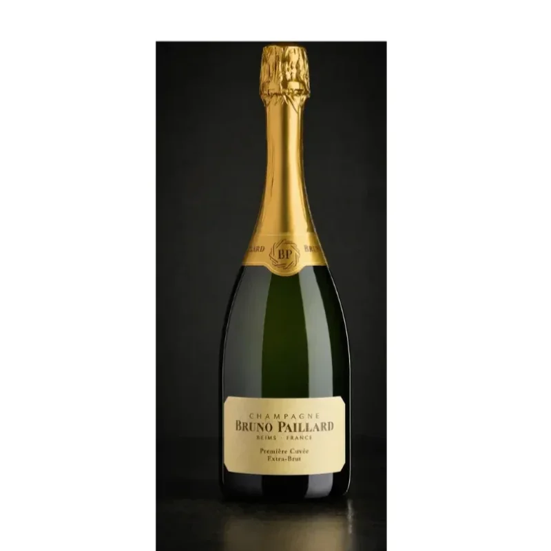 Première Cuvée Extra Brut Bruno Paillard, bouteille de champagne et son étui de présentation