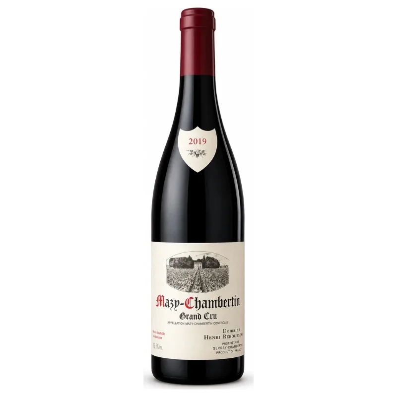 Mazy-Chambertin Grand Cru 2019 Henri Rebourseau, bouteille de grand cru de Bourgogne