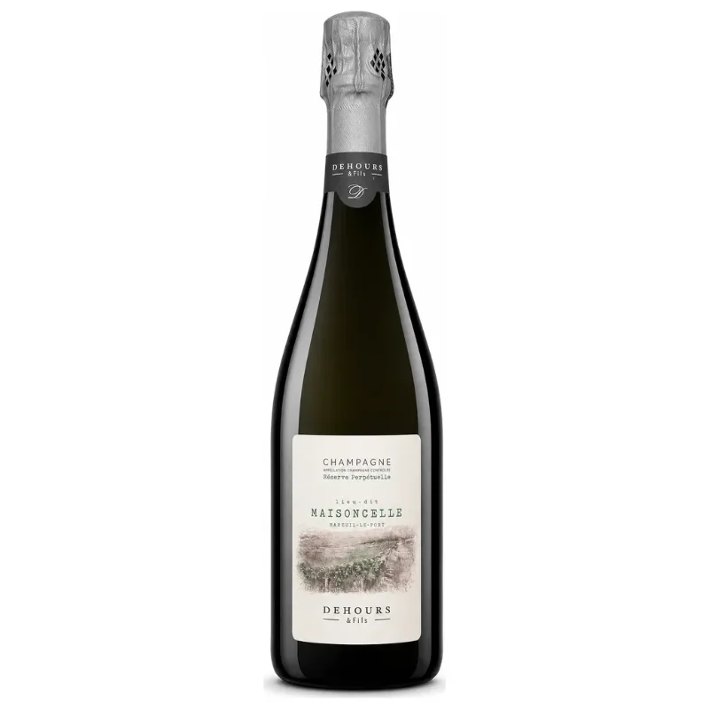 Maisoncelle Extra Brut Champagne Dehours, bouteille de champagne de vigneron