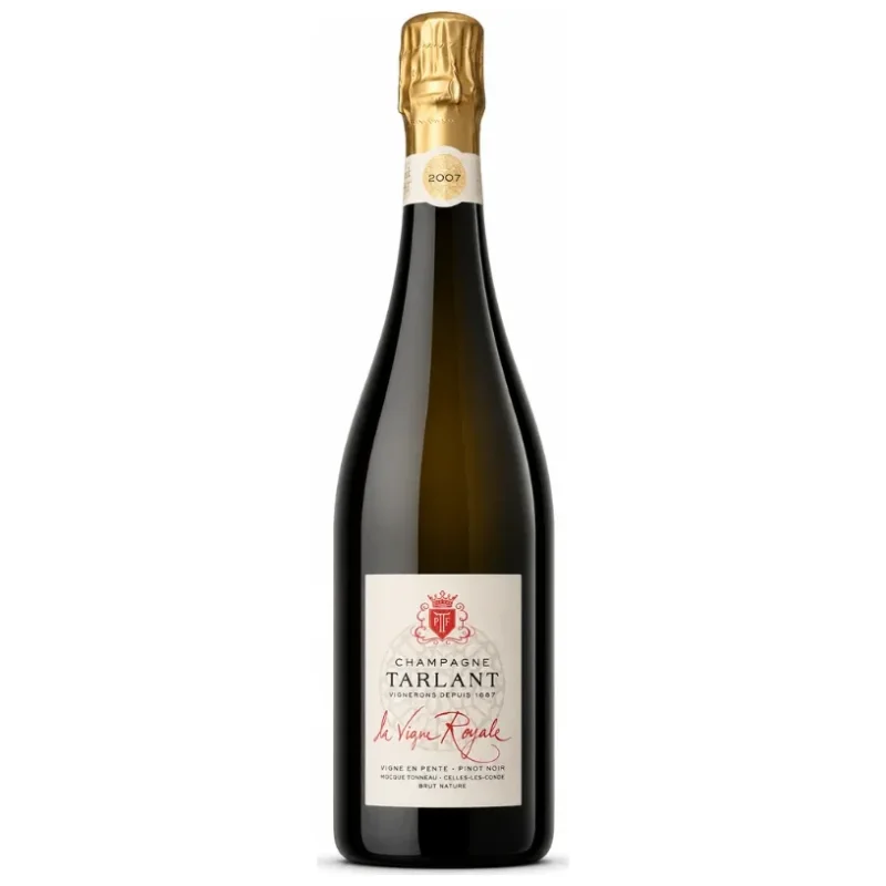 Cuvée La Vigne Royale 2007 Brut Nature, bouteille de champagne millésimé Tarlant sans dosage