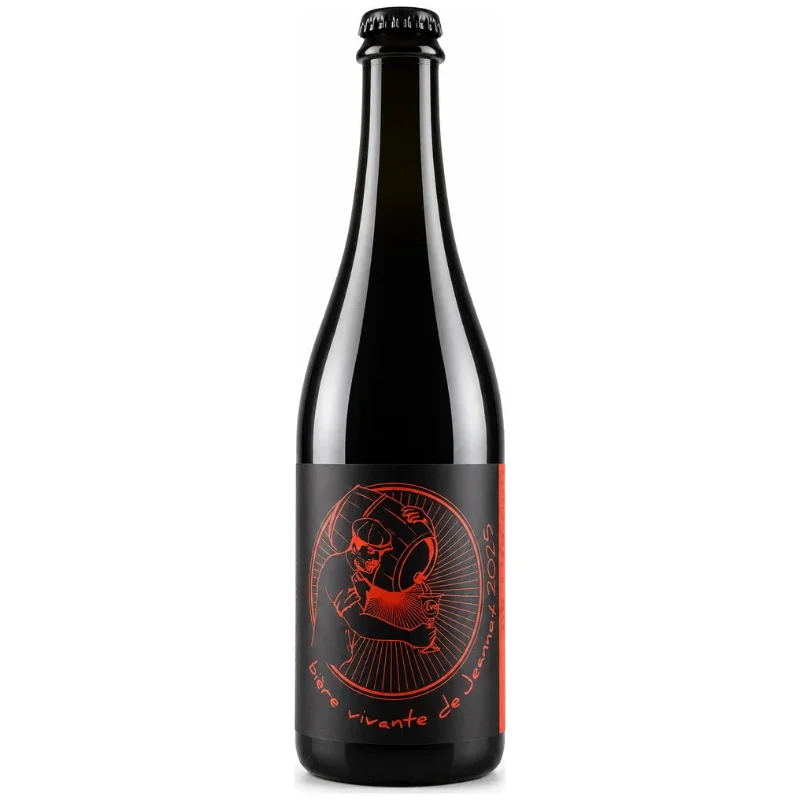 Bière Vivante de Jeannot 2025 Pinot Noir Y Durieux 75cl de la Brasserie des Voirons