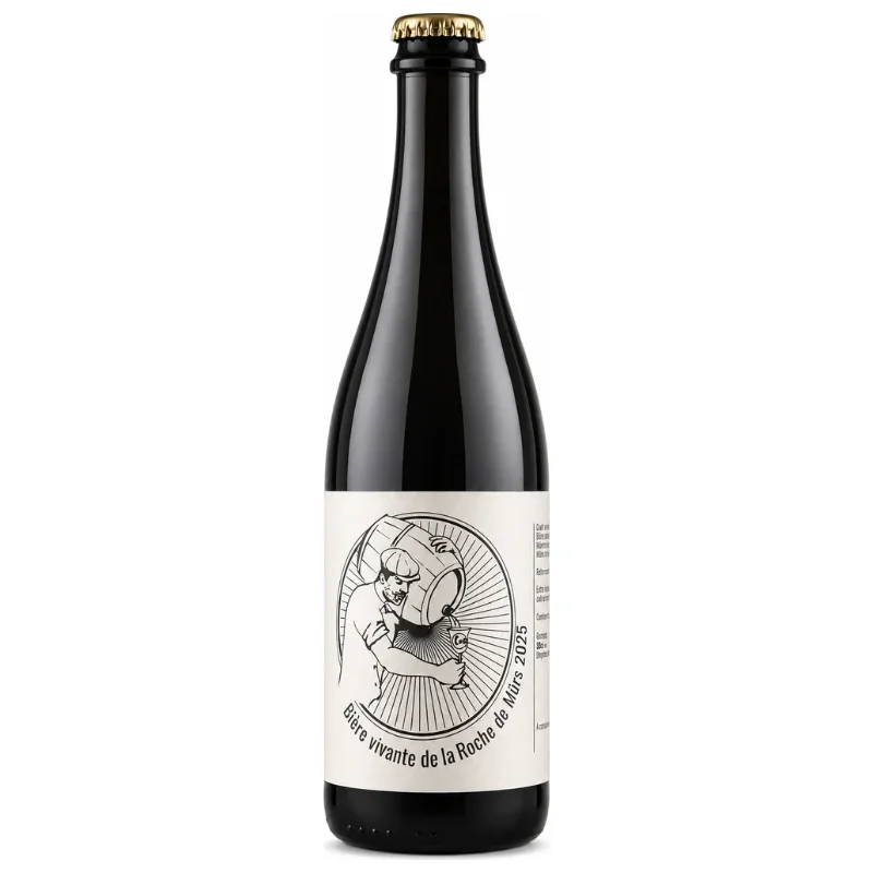 Bière Vivante Roche de Murs 2025 Chenin G aux Belles de la Brasserie des Voirons, bouteille 75cl