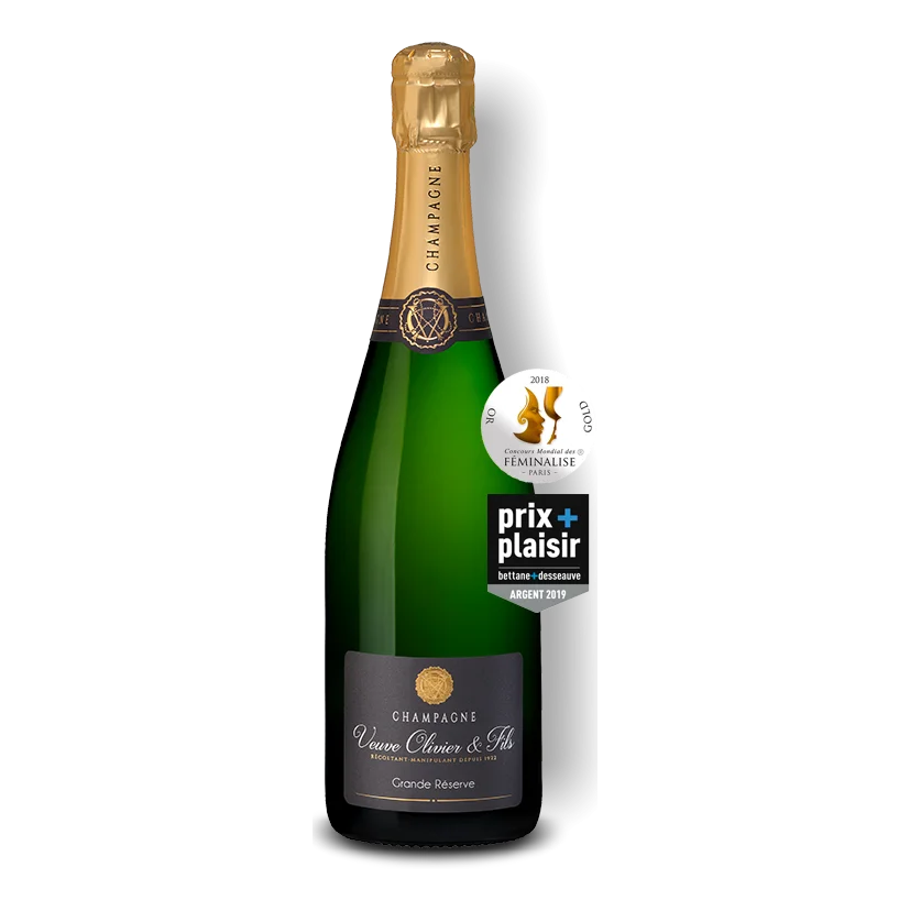  Prix des cuvées du champagne Veuve Olivier & Fils 
