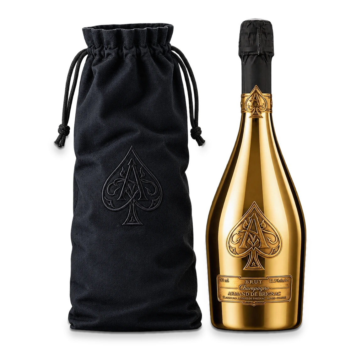 Armand de Brignac As Brut Gold im Beutel
