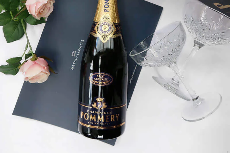 Marque champagne Pommery