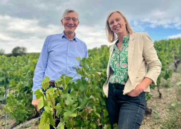 Caroline Latrive et Michel Davesne (Champagne Deutz)