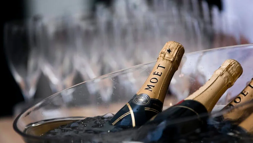 Marque champagne Moet et chandon