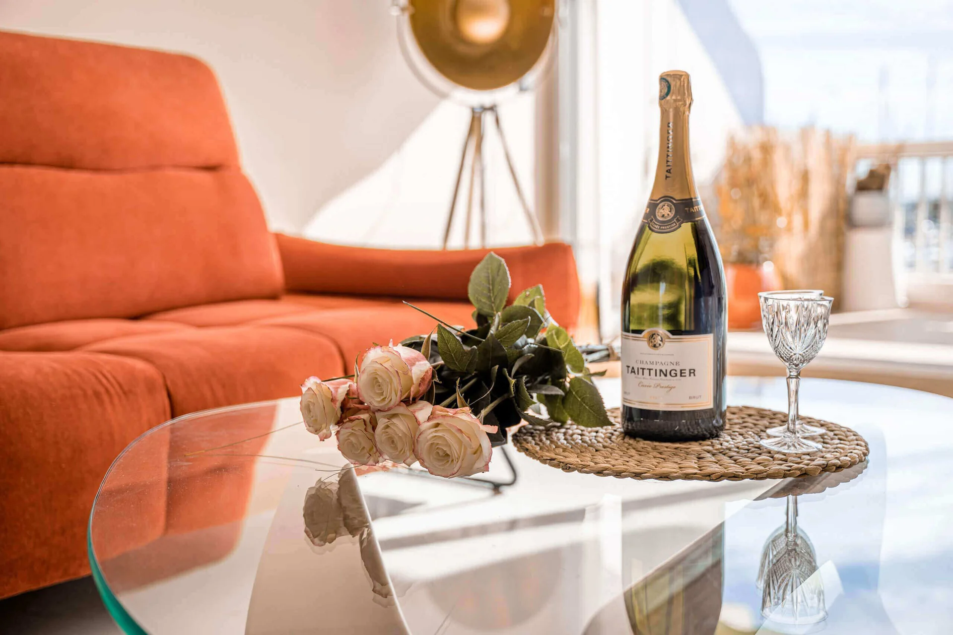 Marque champagne Taittinger