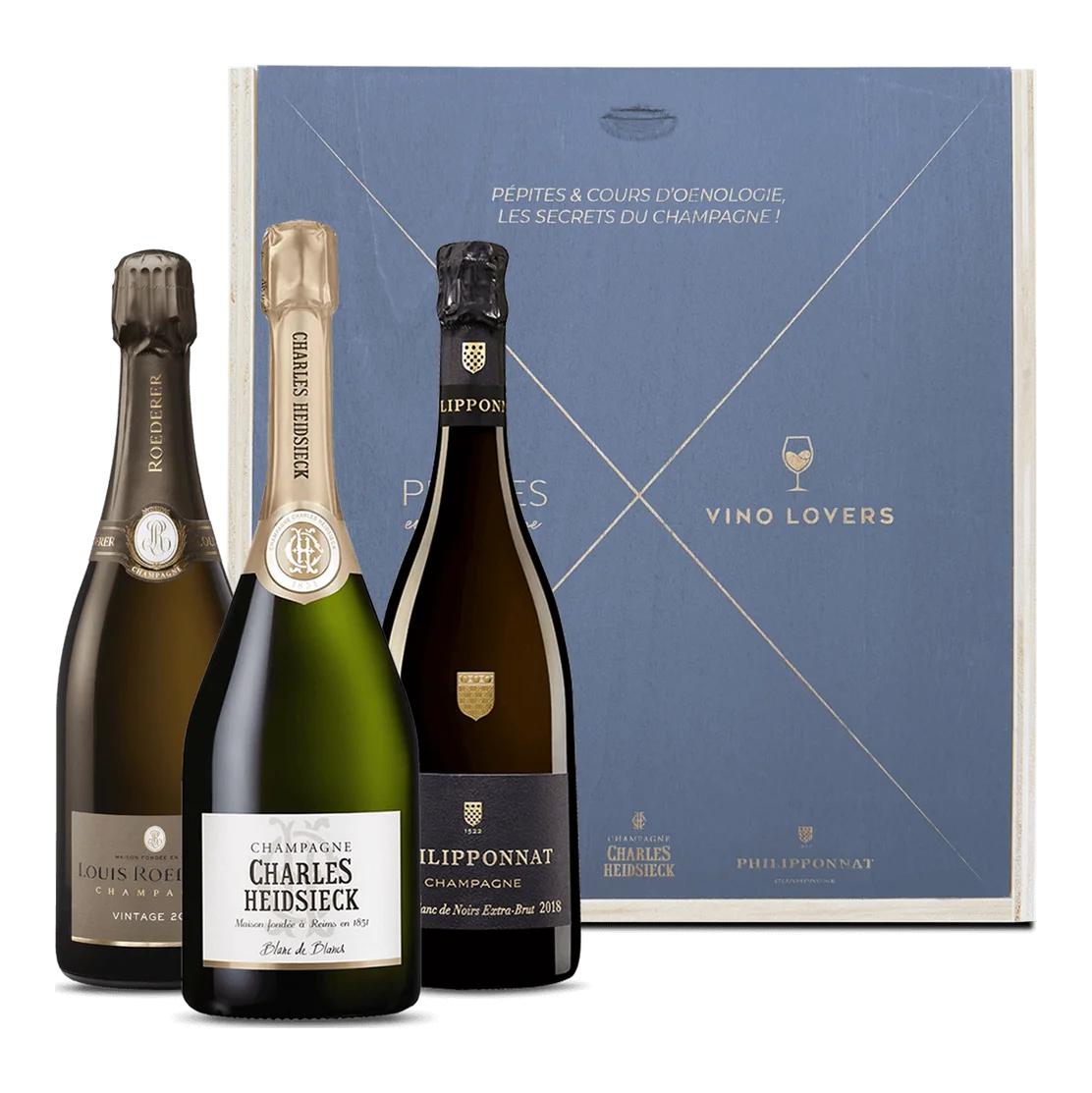 Coffret Grandes Cuvées & Cours d'œnologie