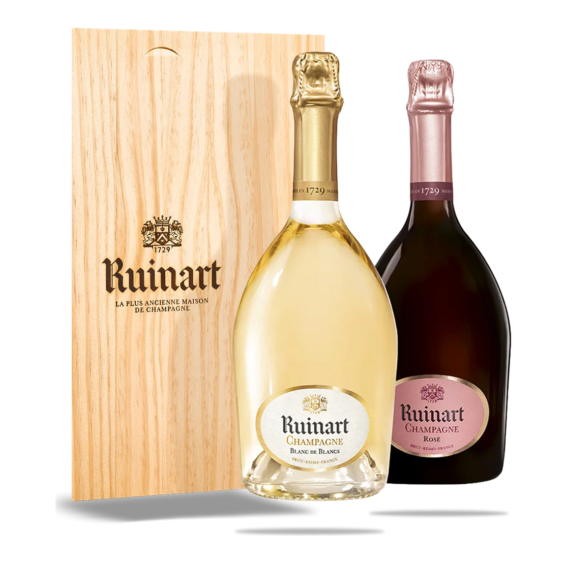 Ruinart Dúo Ruinart Blanc de Blancs y Ruinart Rosé